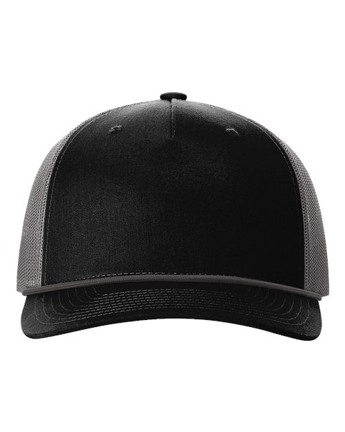 Richardson Five-Panel Trucker with Rope Cap