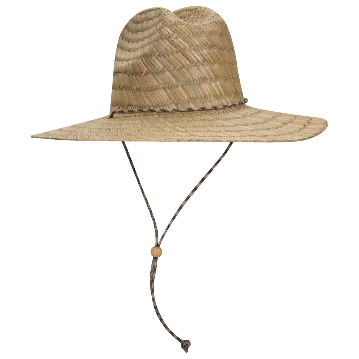 OTTO CAP® Straw Lifeguard Hat w/ Adjustable Cord - Parkerbuilt HQ