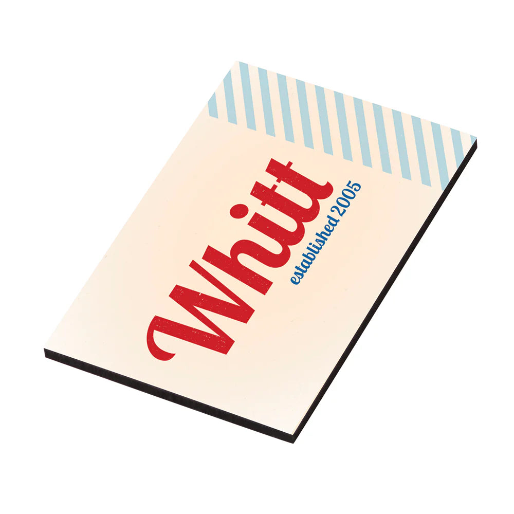 2" x 3" Rectangle Sublimation Hardboard Magnet - Parkerbuilt HQ