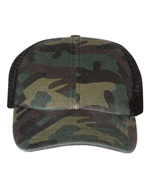 Richardson Garment Washed Printed Trucker Cap