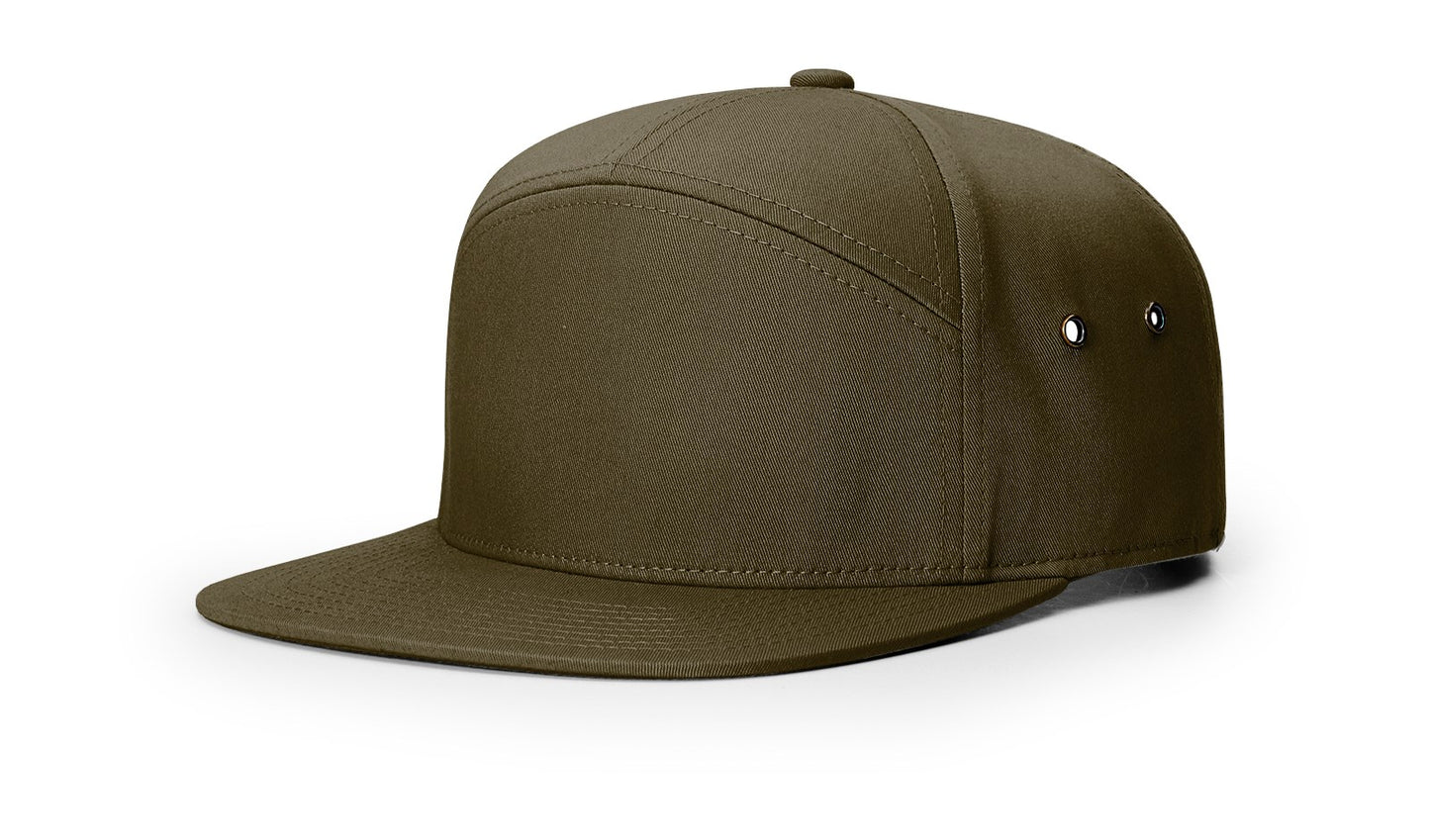 7 PANEL TWILL STRAPBACK