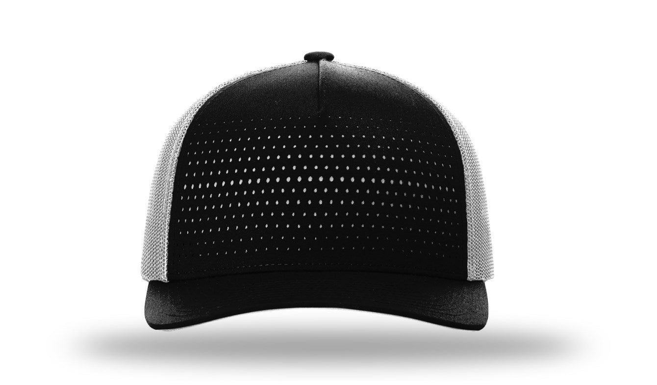 LASER CUT FIVE PANEL TRUCKER 163