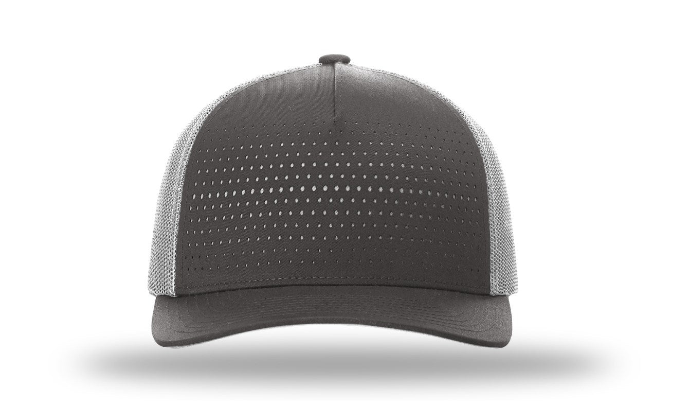 LASER CUT FIVE PANEL TRUCKER 163
