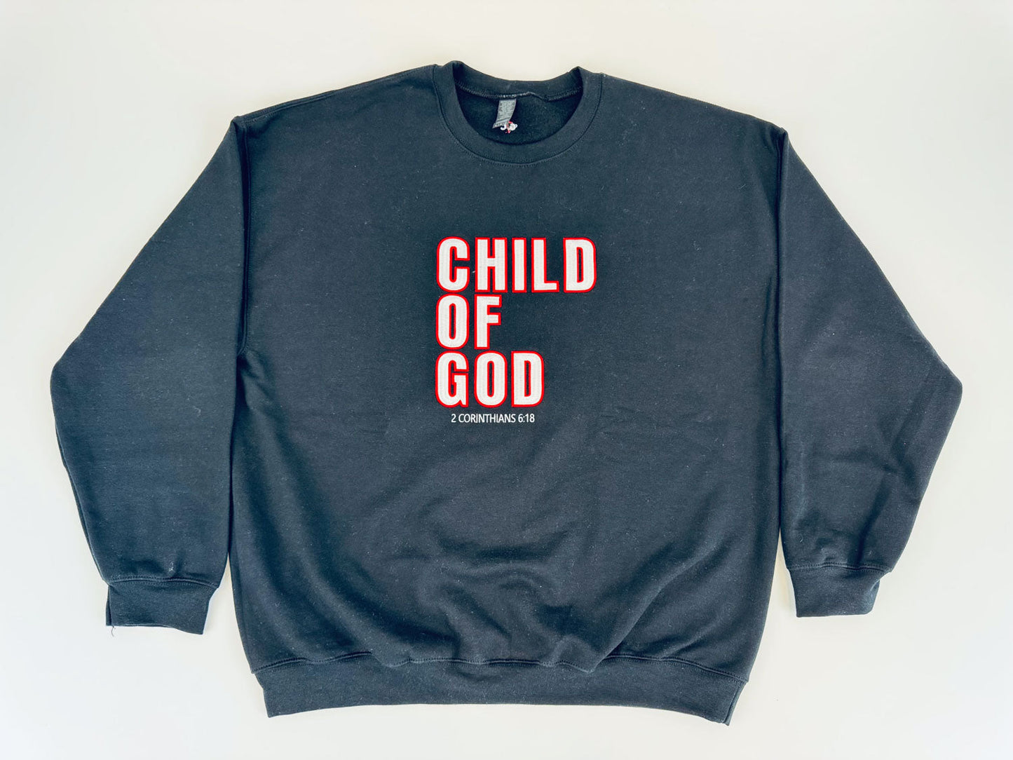 Child of God Embroidered Sweatshirt - GOdCREATEd