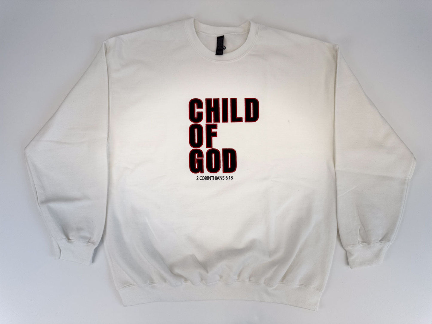 Child of God Embroidered Sweatshirt - GOdCREATEd