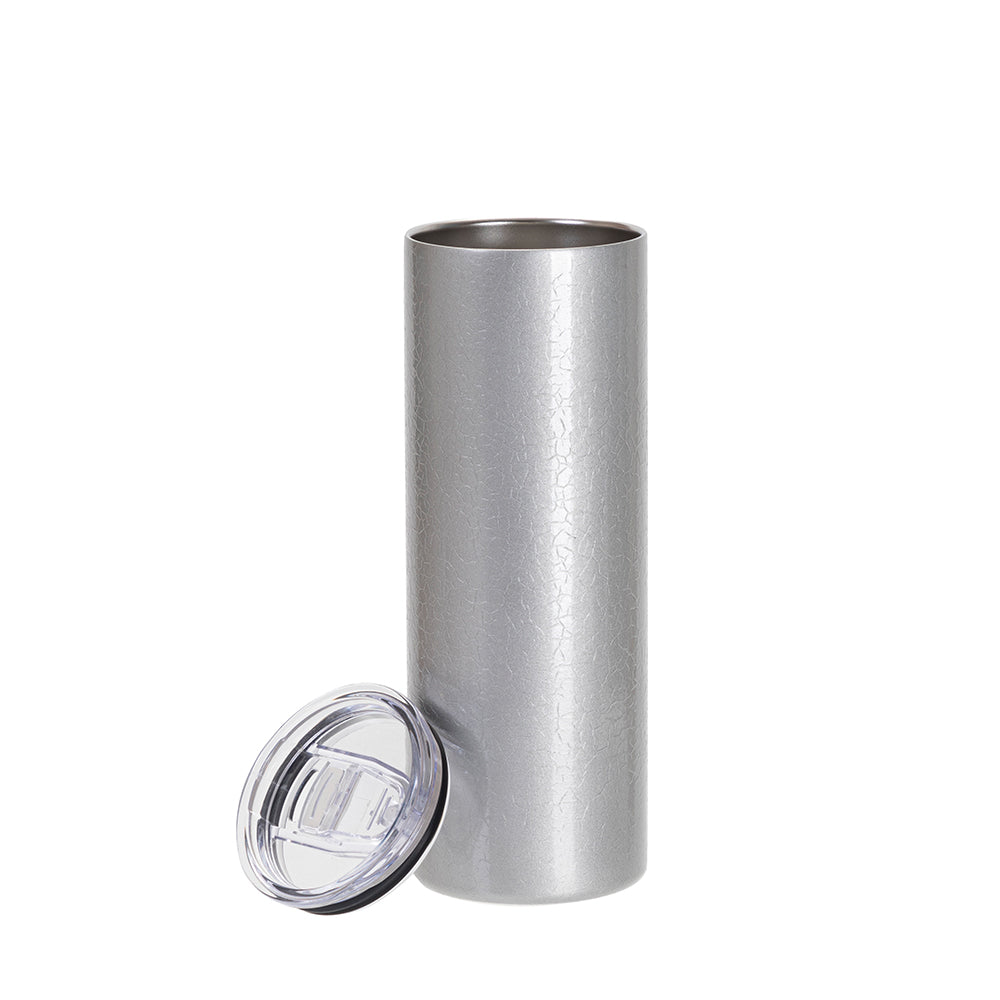 Crackle Finish Stainless Steel Skinny Tumbler 20 oz - Parkerbuilt HQ