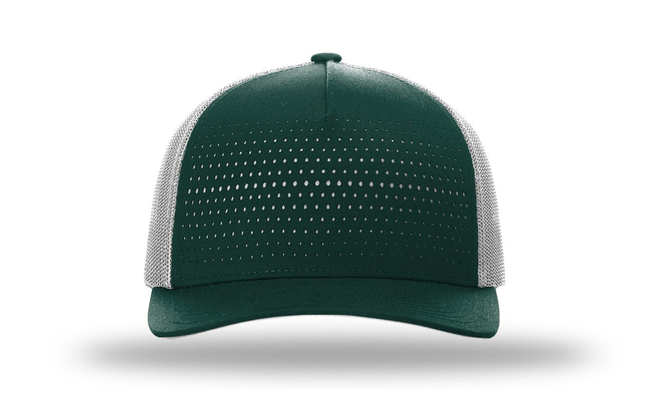 LASER CUT FIVE PANEL TRUCKER 163