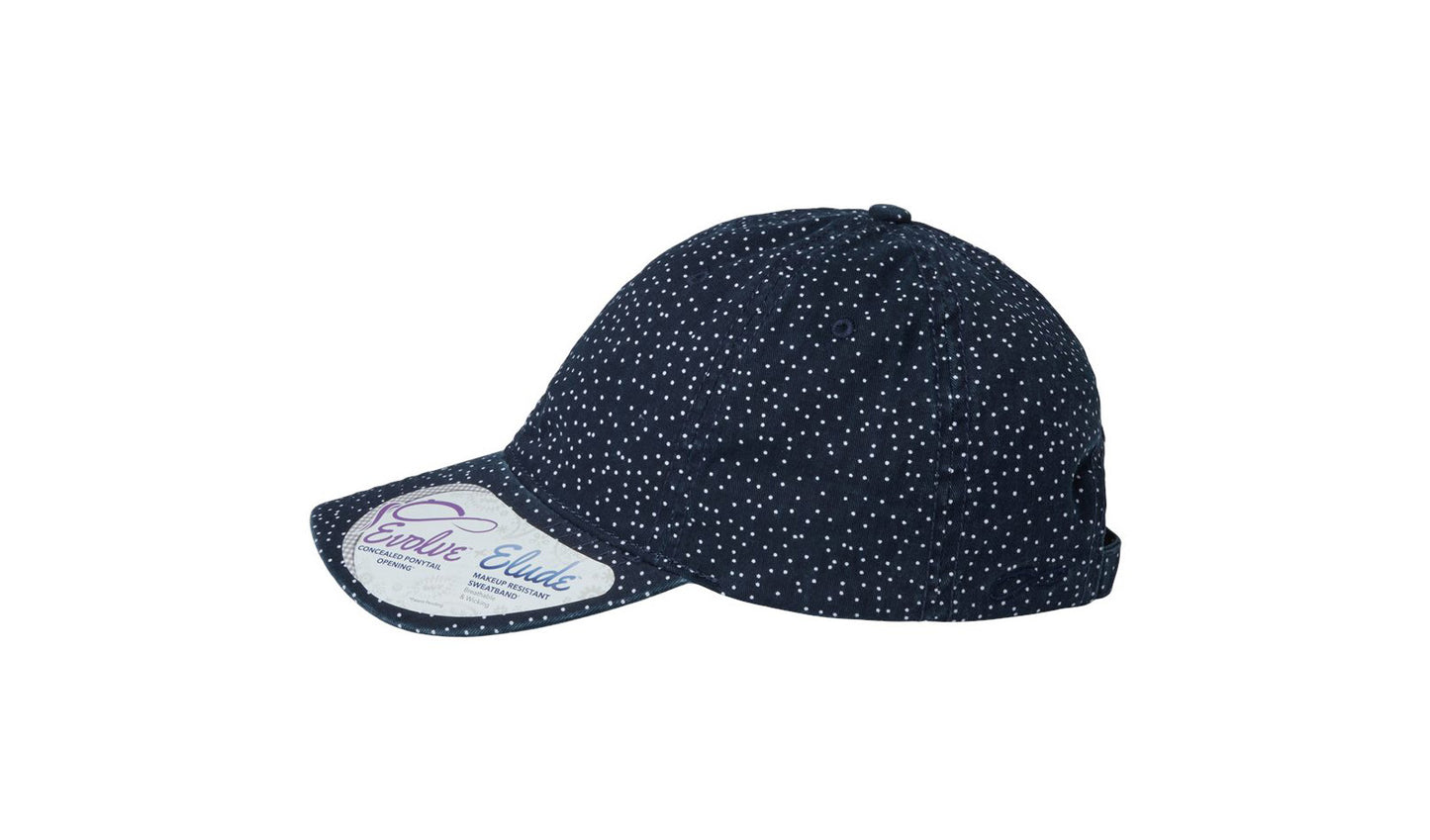 Hattie Women's Garment-Washed Fashion Print Cap