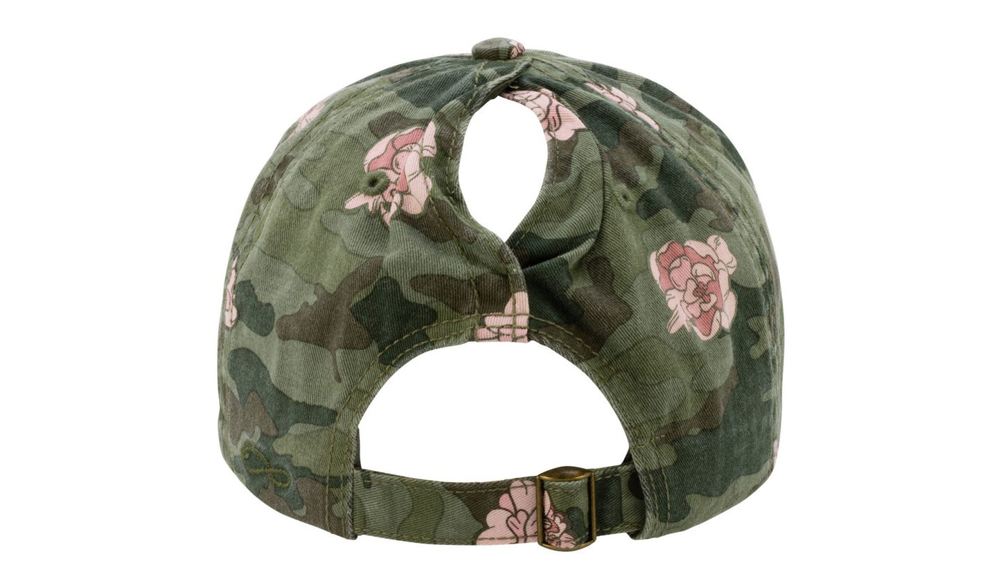 Hattie Women's Garment-Washed Fashion Print Cap