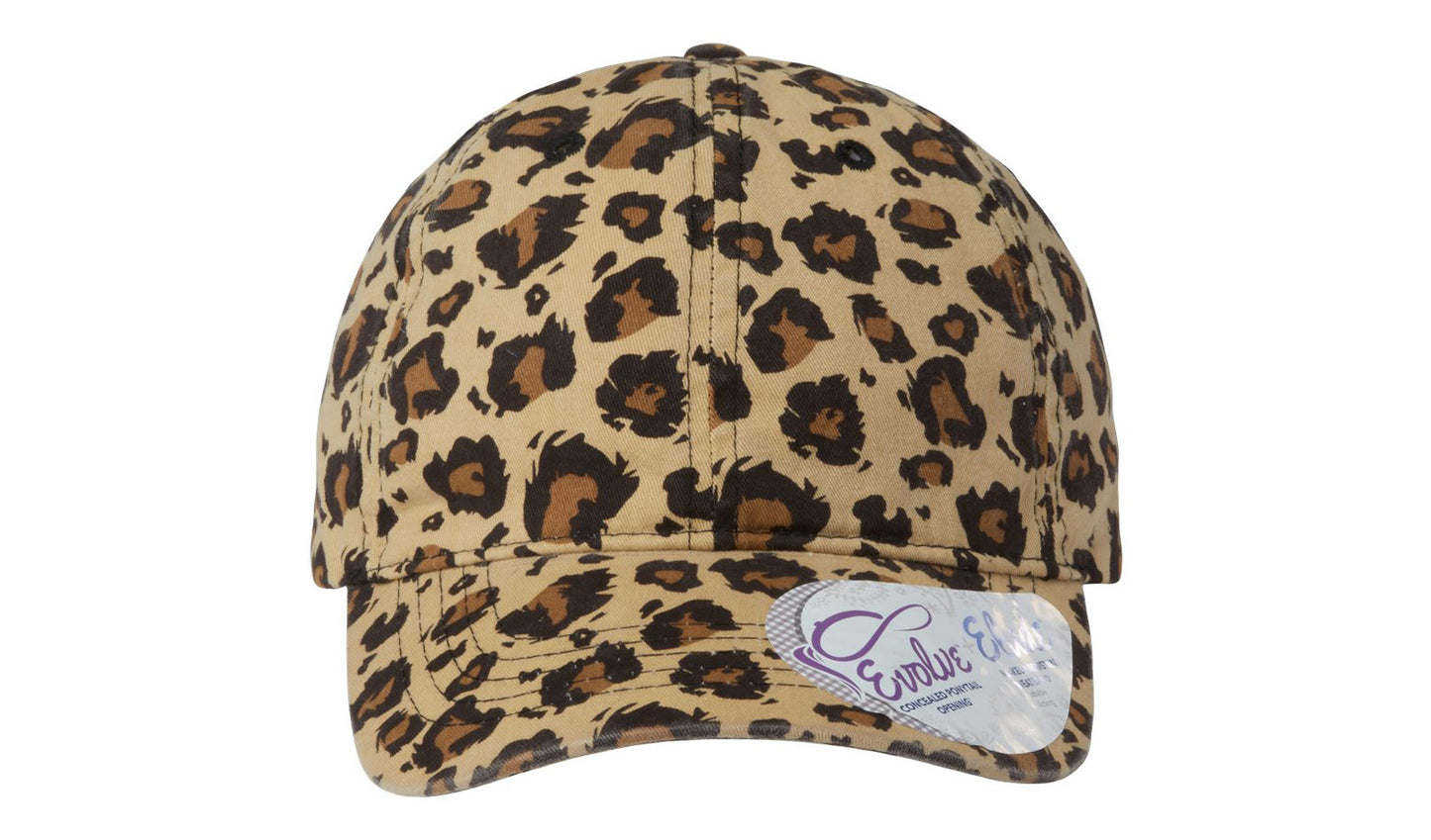 Hattie Women's Garment-Washed Fashion Print Cap