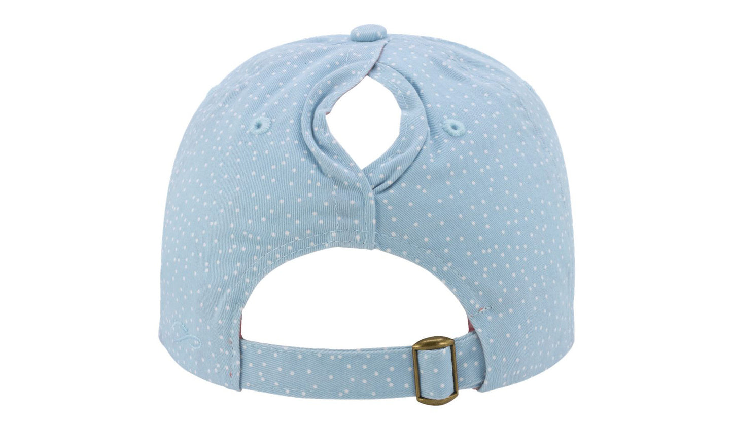 Hattie Women's Garment-Washed Fashion Print Cap