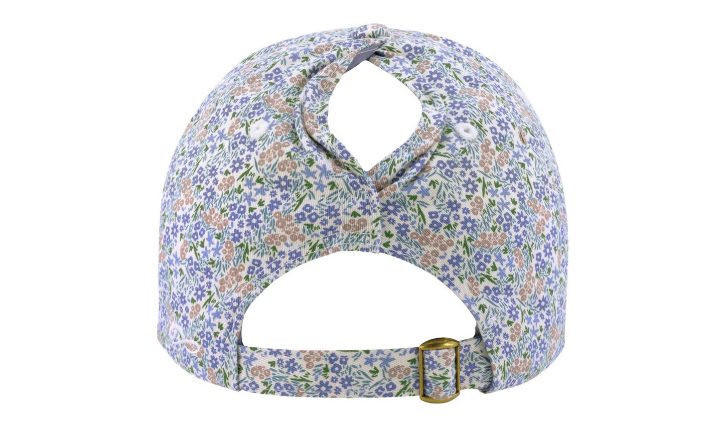 Hattie Women's Garment-Washed Fashion Print Cap