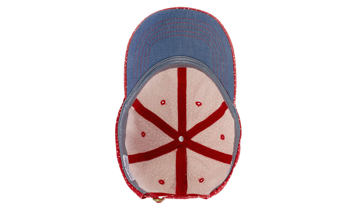 Hattie Women's Garment-Washed Fashion Print Cap
