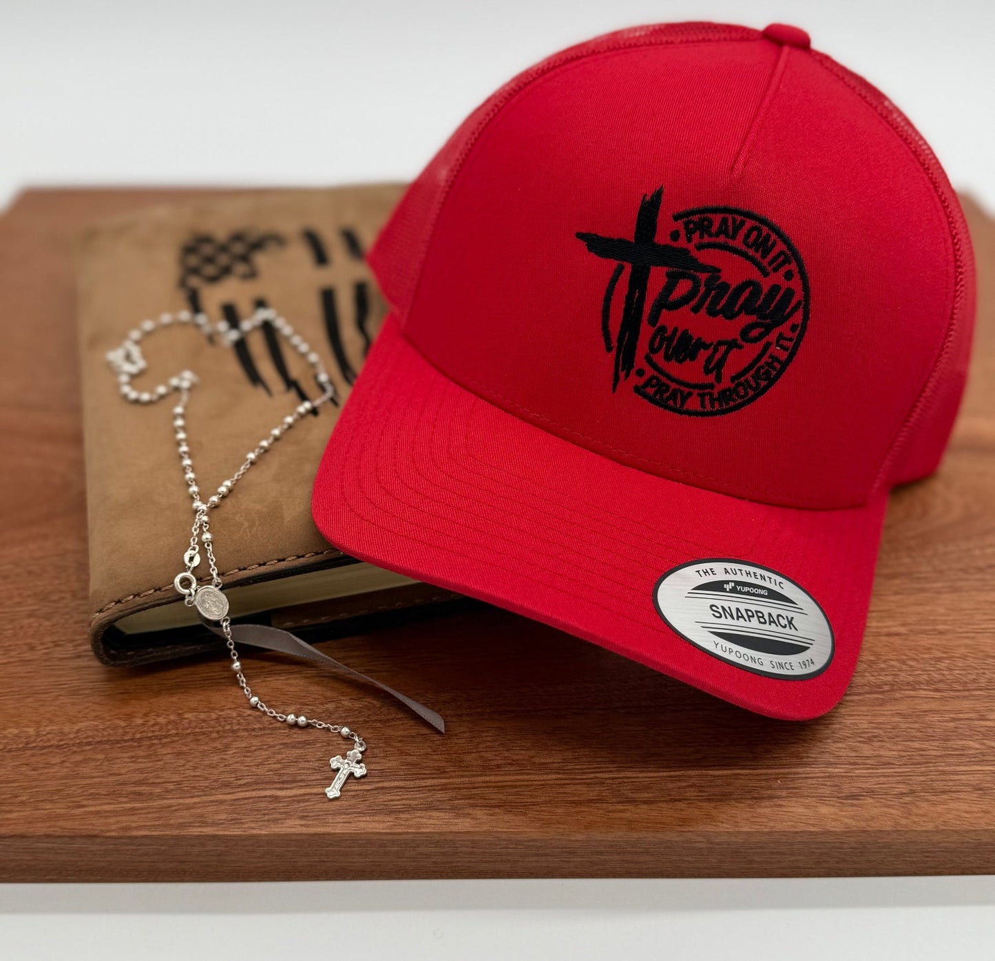 Pray Over It Embroidered Hat - GOdCREATEd
