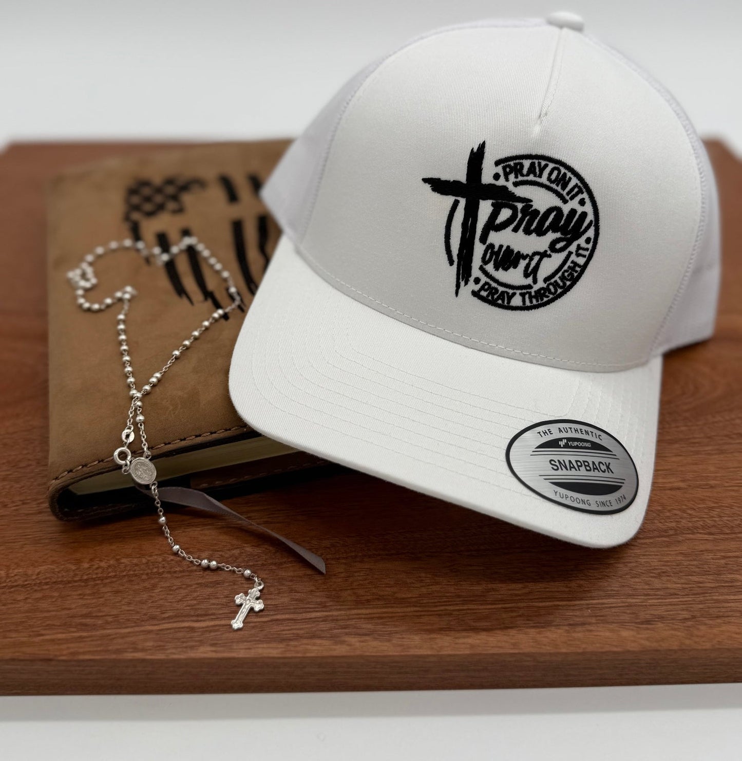 Pray Over It Embroidered Hat - GOdCREATEd