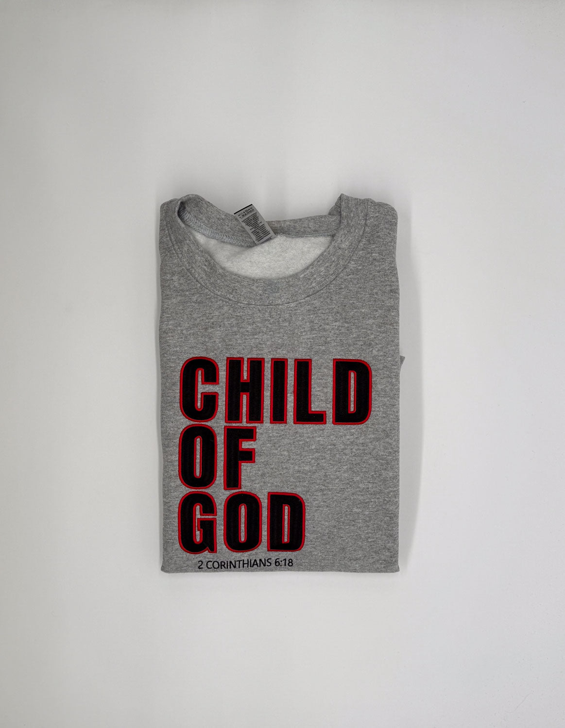 Child of God Embroidered Sweatshirt - GOdCREATEd