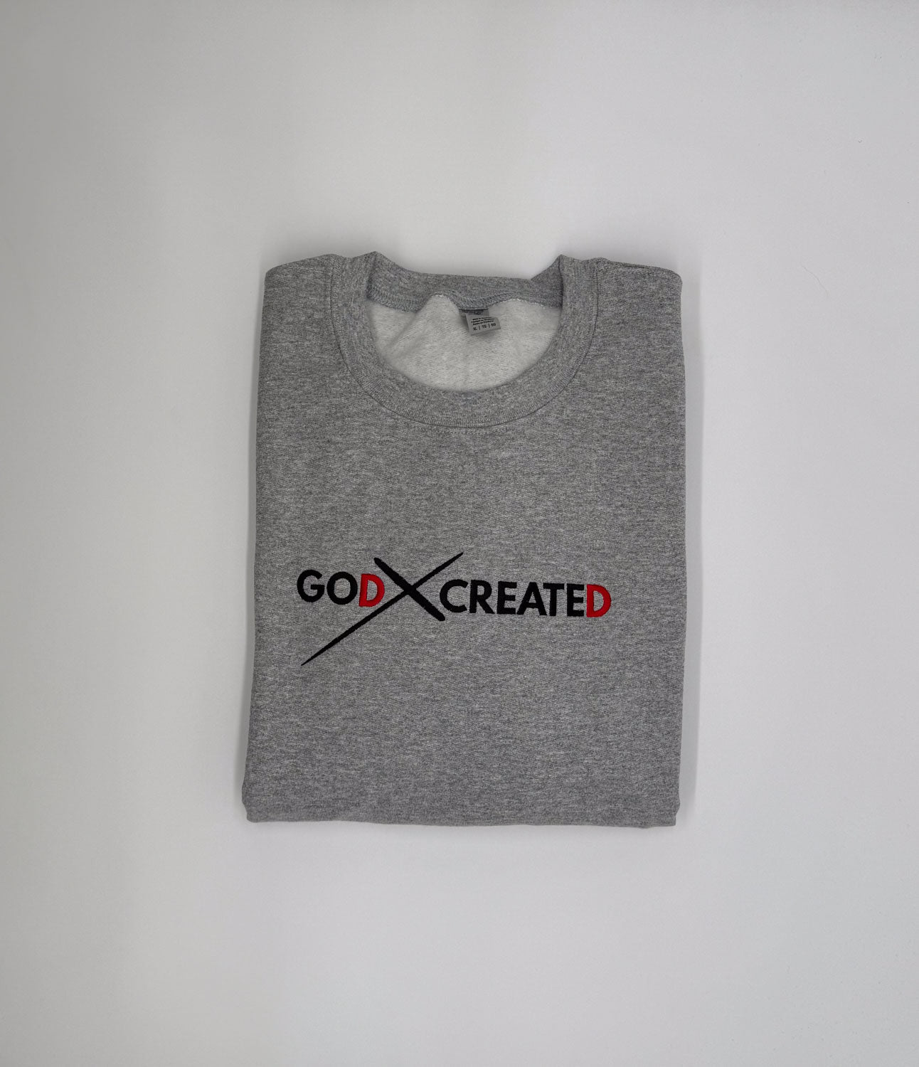 GOd CREATEd Embroidered Sweatshirt - GOdCREATEd