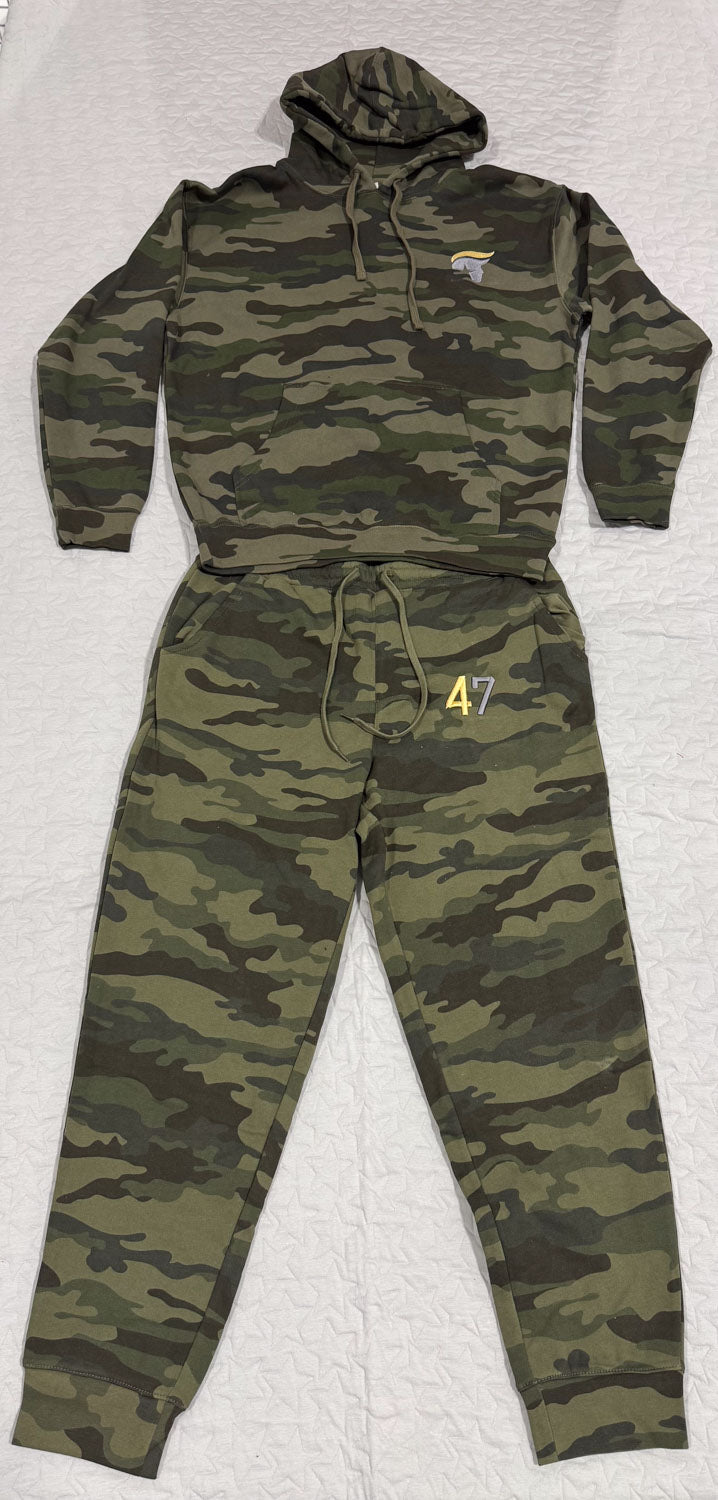 Trump Hooded Sweatsuit - Adults
