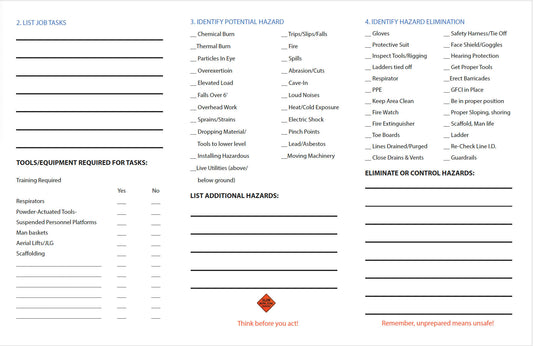 PTP Trifold Cards - English - Parkerbuilt HQ