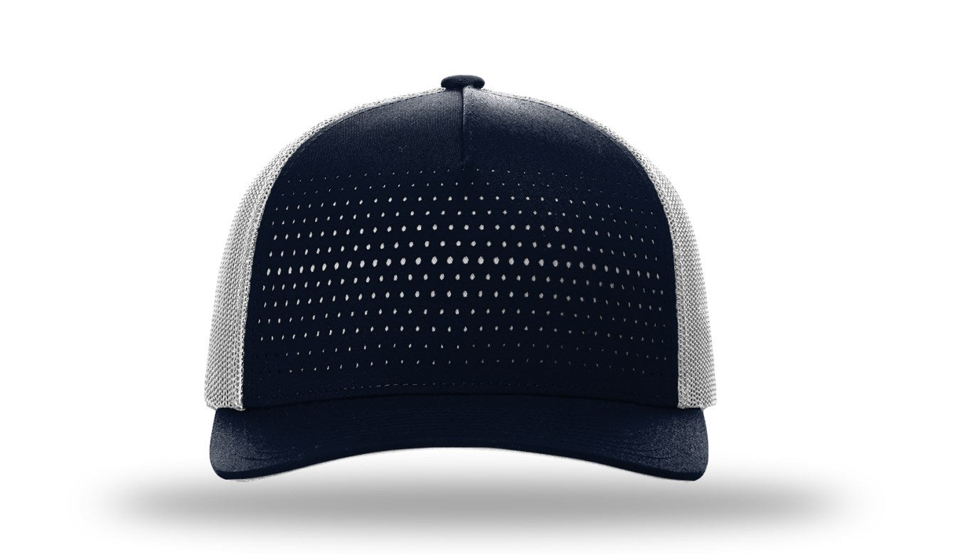 LASER CUT FIVE PANEL TRUCKER 163