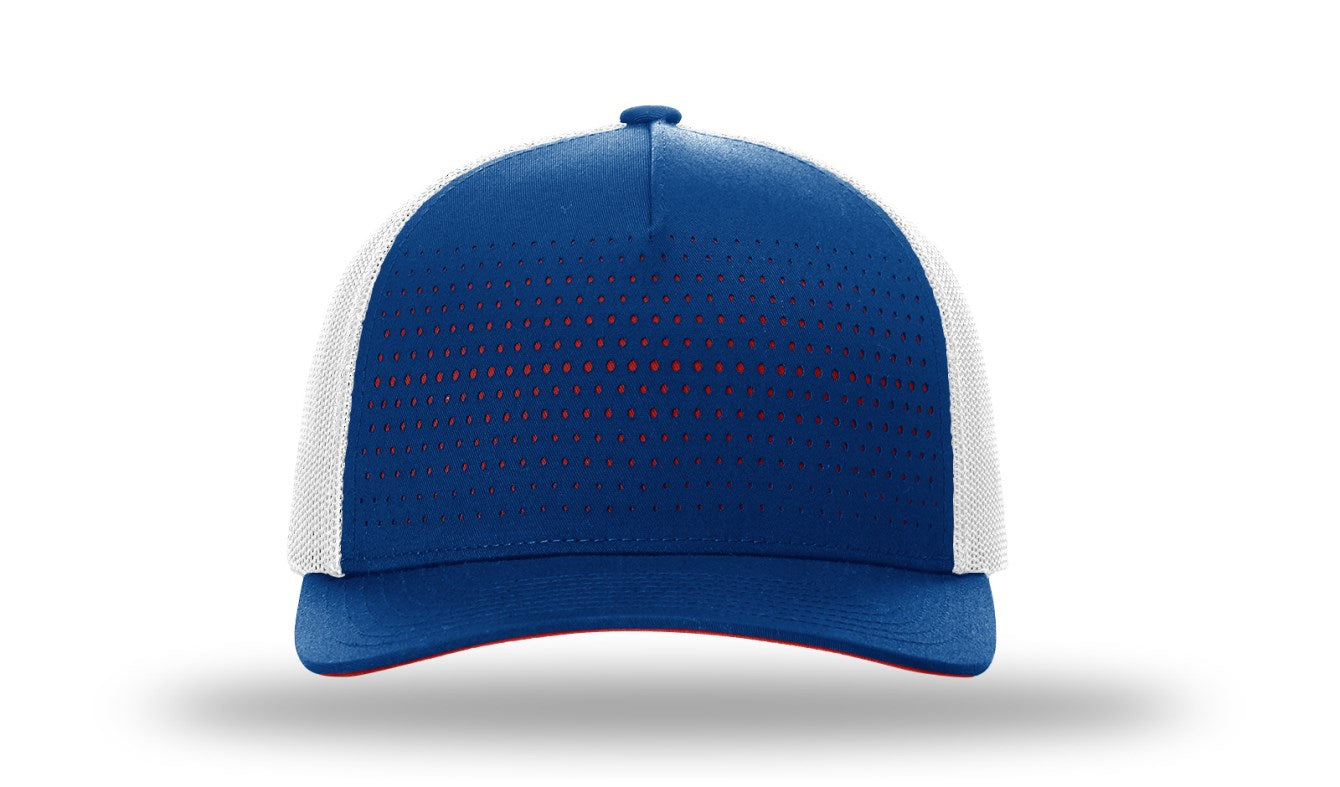 LASER CUT FIVE PANEL TRUCKER 163