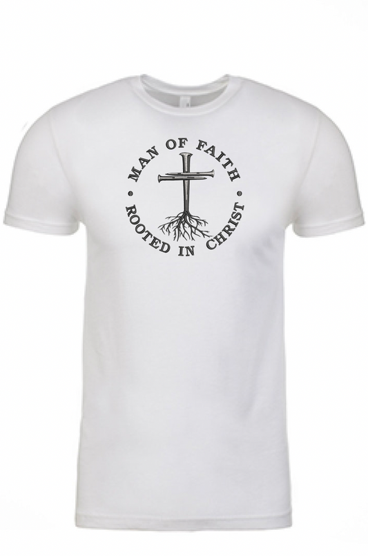 Man of Faith Printed Tshirt - GOdCREATEd