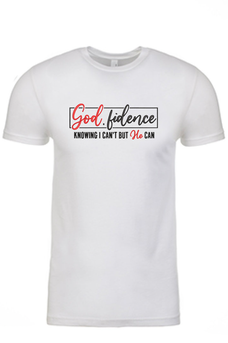 God.fidence Printed Tshirt - GOdCREATEd