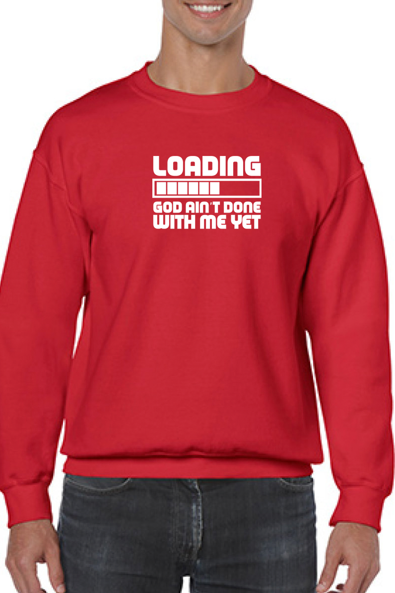 Loading Embroidered Sweatshirt - GOdCREATEd