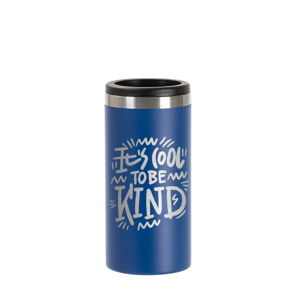 Stainless Steel Slim Can Cooler Powder Coated 12 oz - Parkerbuilt HQ