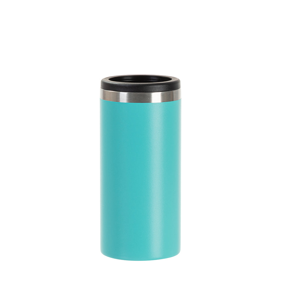 Stainless Steel Slim Can Cooler Powder Coated 12 oz - Parkerbuilt HQ