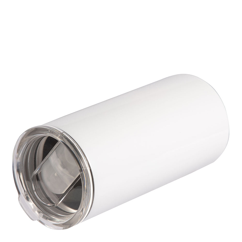 Stainless Steel Straight Tumbler 2-in-1 12oz - Parkerbuilt HQ