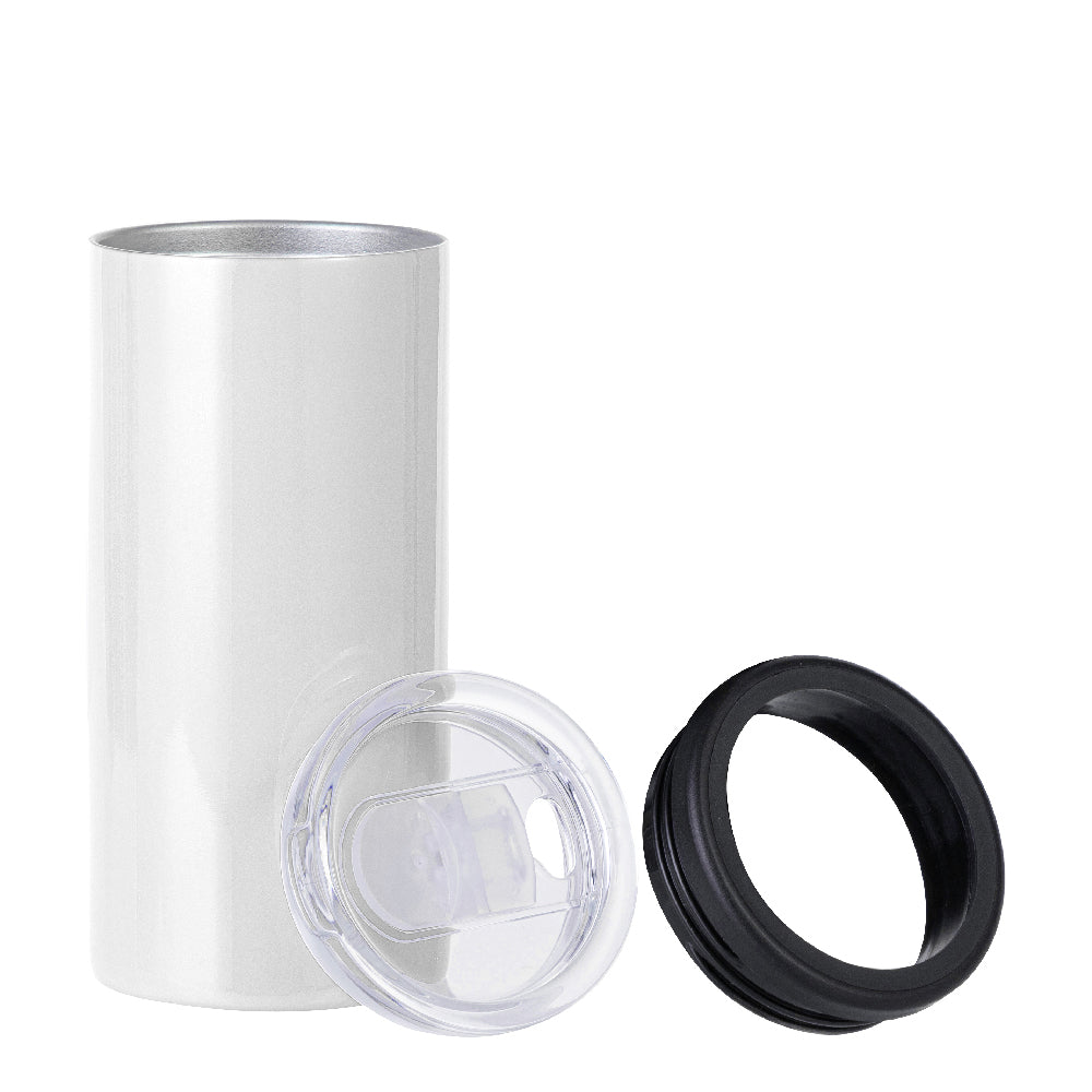 Stainless Steel Straight Tumbler 2-in-1 12oz - Parkerbuilt HQ