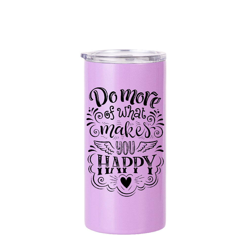 Stainless Steel Straight Tumbler 2-in-1 12oz - Parkerbuilt HQ