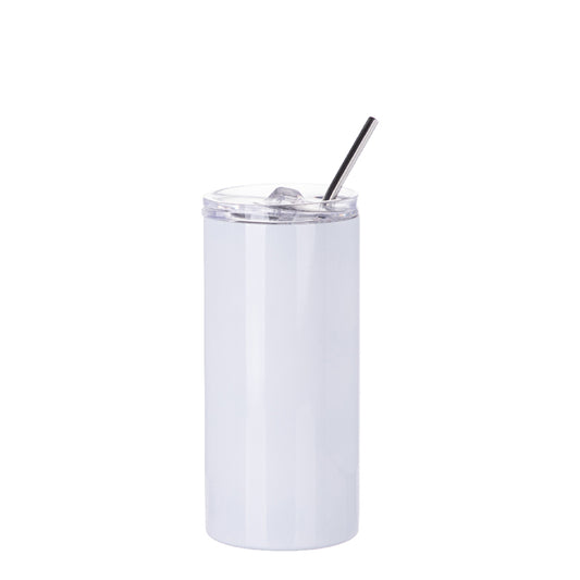 Stainless Steel Tumbler with Straw 16 oz - Parkerbuilt HQ
