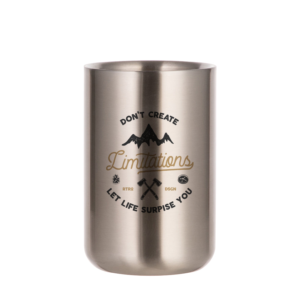 Stainless Steel U-Shaped Tumbler 17 oz - Parkerbuilt HQ