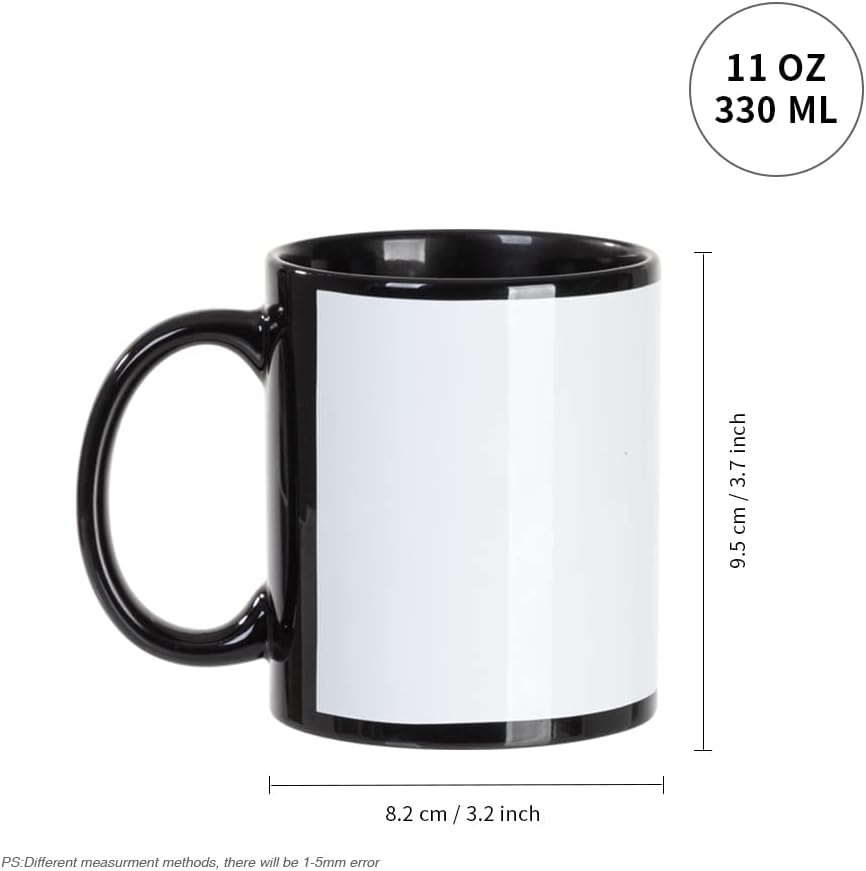 Sublimation Coffee Mugs Colored - 11 OZ