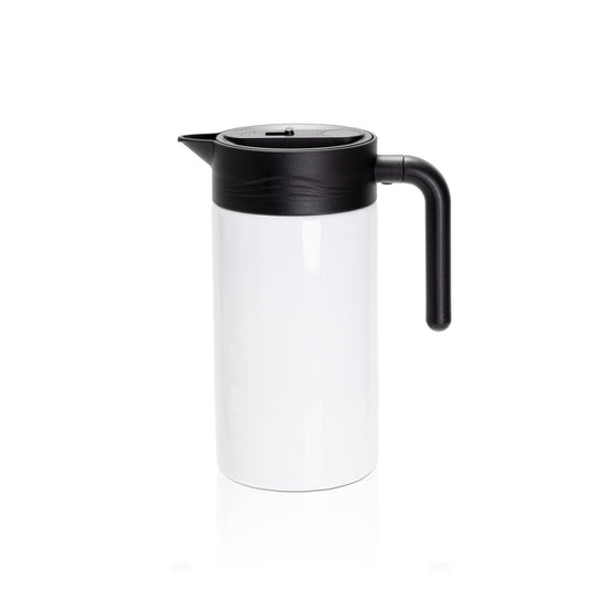 Sublimation Thermal Insulated Coffee Carafe Pot with Filter White 50 OZ - Parkerbuilt HQ
