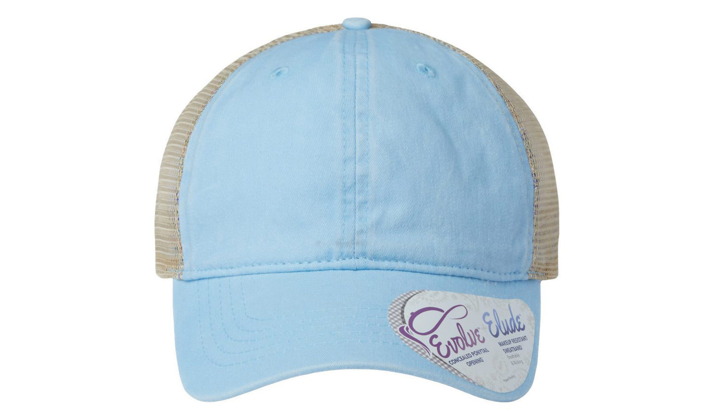 Tess Women's Washed Mesh-Back Cap