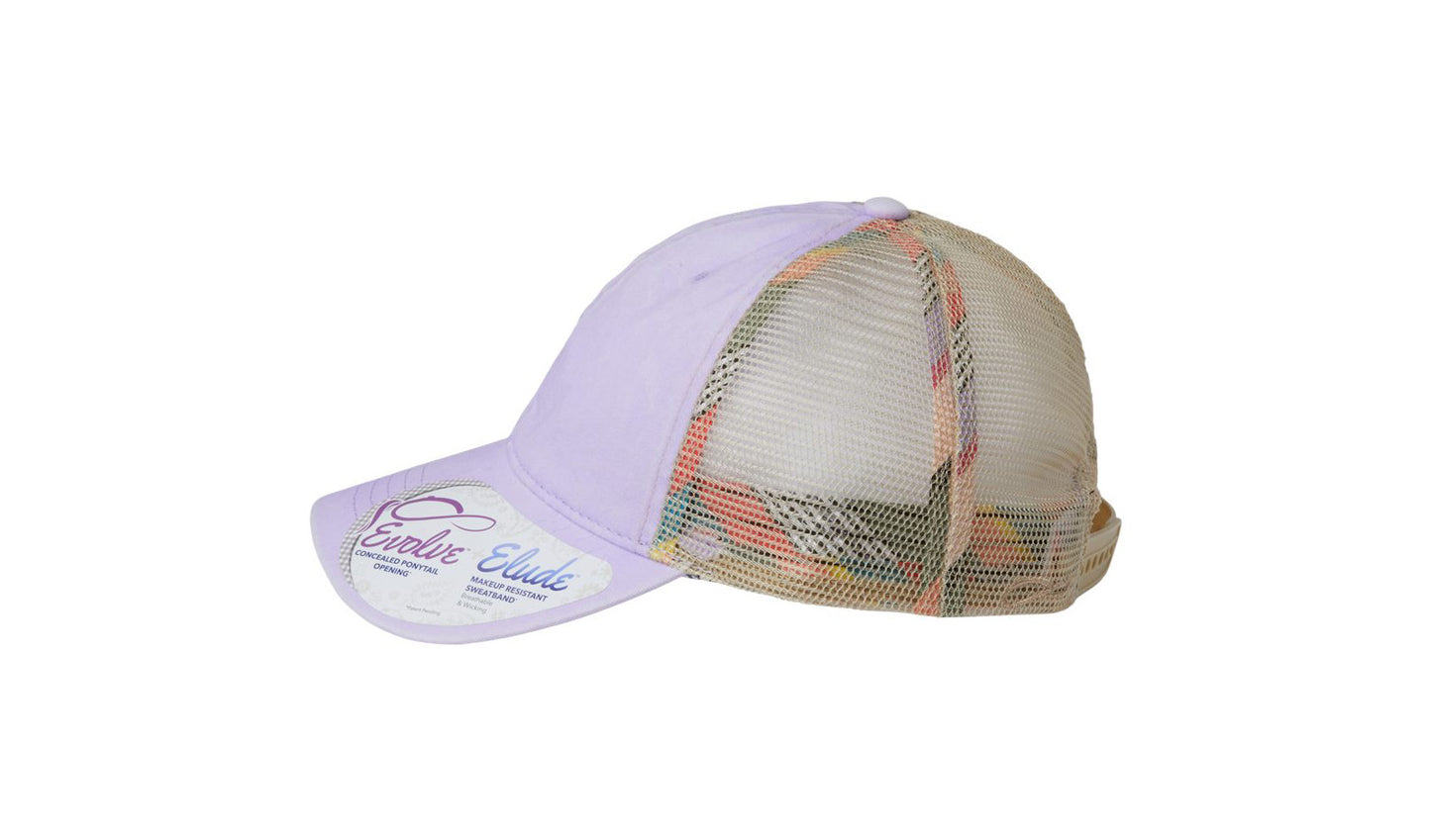 Tess Women's Washed Mesh-Back Cap