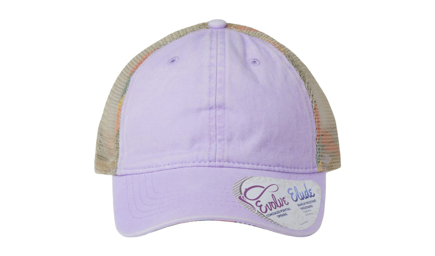 Tess Women's Washed Mesh-Back Cap