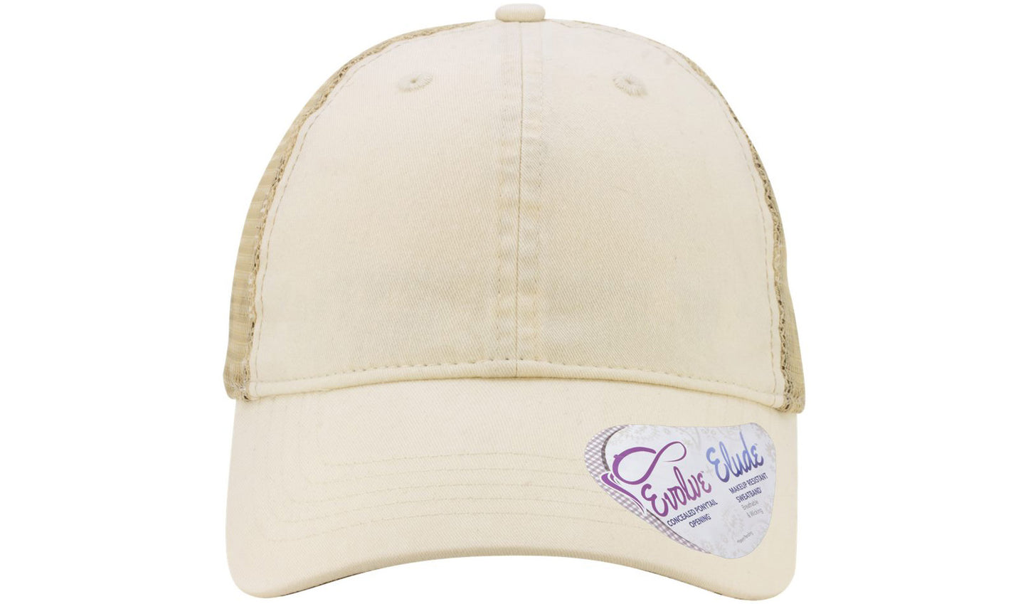 Tess Women's Washed Mesh-Back Cap
