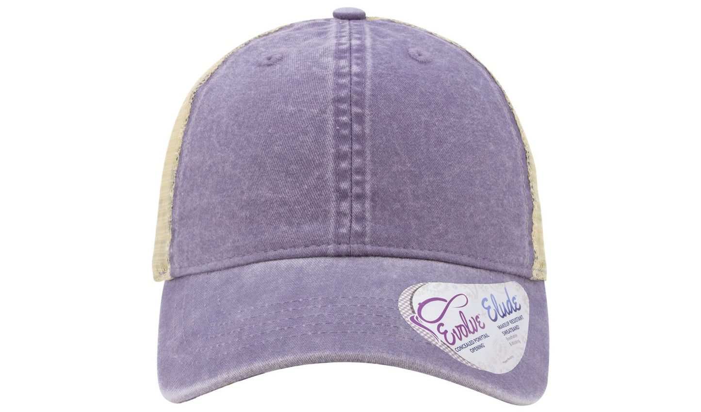 Tess Women's Washed Mesh-Back Cap