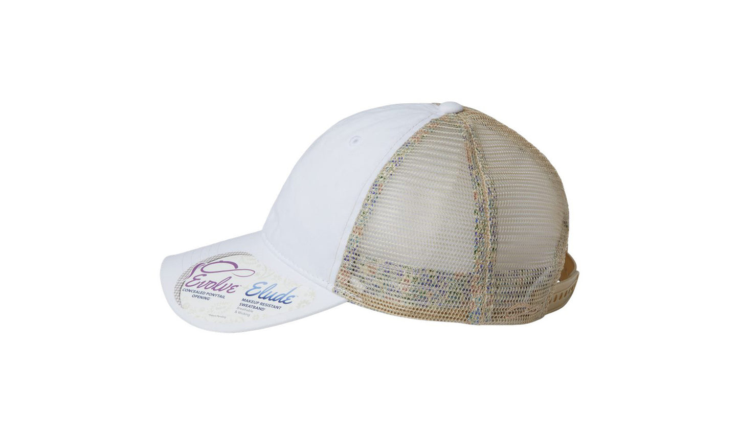 Tess Women's Washed Mesh-Back Cap