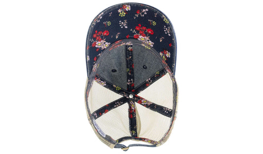 Daisy Women's Denim Mesh-Back Cap