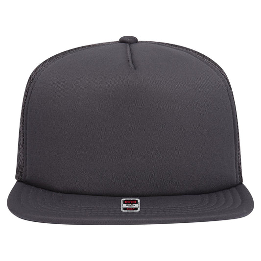 OTTO CAP "OTTO SNAP" 5 Panel Mid Profile Mesh Back Trucker Snapback Hat