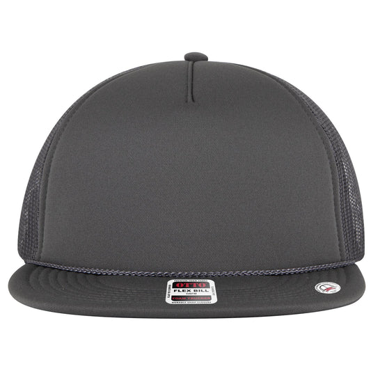 OTTO CAP "OTTO SNAP" 5 Panel Pro Style Mesh Back Trucker Snapback Hat