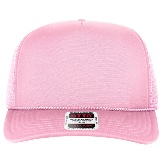 OTTO CAP "OTTO COMFY FIT" 5 Panel High Crown Mesh Back Trucker Hat