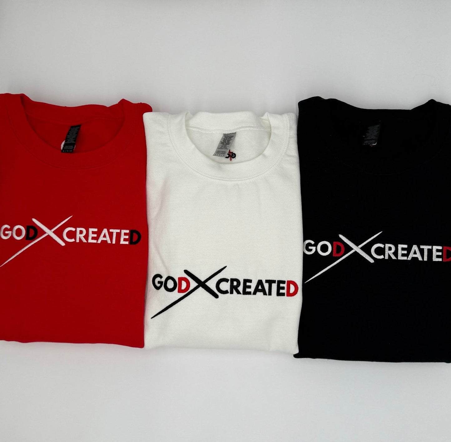 GOd CREATEd Embroidered Sweatshirt - GOdCREATEd