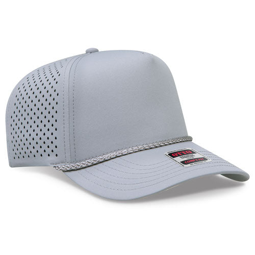 OTTO CAP® OTTO COMFY FIT® 5 Panel Mid Profile Perforated Baseball Cap - Parkerbuilt HQ
