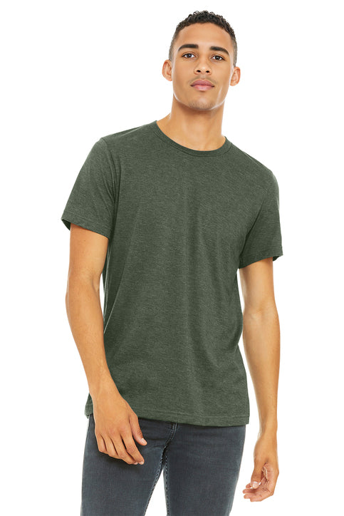 BELLA+CANVAS Unisex Heather CVC Short Sleeve Tee (BC3001CVC)